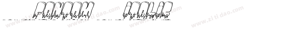 Fantom Italic字体转换